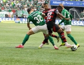 Partida entre Palmeiras e Flamengo