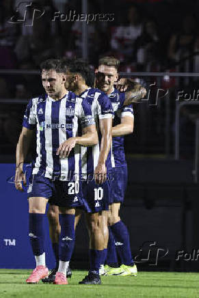 Partida entre são paulo e talleres pela copa libertadores 2025.