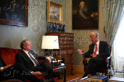 Portugal President Marcelo Rebelo de Sousa meets with parties following the general elections in Lisbon