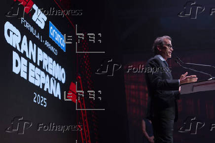 CENA DE GALA GRAN PREMIO DE ESPAÑA DE FORMULA 1