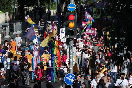 Pride Parade in Jerusalem