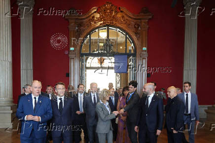 French President Emmanuel Macron visits Monaco