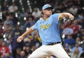 MLB: St. Louis Cardinals at Milwaukee Brewers