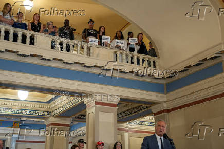 HHS Secretary Robert F. Kennedy Jr. speaks at a Make Oklahoma Healthy Again kickoff event