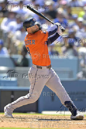 MLB: Houston Astros at Los Angeles Dodgers