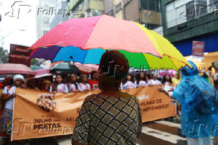 Marcha das Mulheres Negras, em Salvador