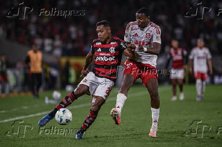 Partida válida pela Copa Libertadores da América entre Flamengo e Internacional