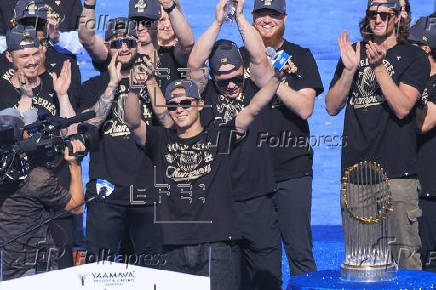 Celebración del Campeonato de la Serie Mundial de béisbol 2025
