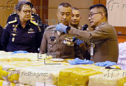 Thai authorities seized large quantity of drugs under Prime Minister?s drug problem-solving policy