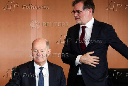 Weekly German cabinet meeting in Berlin