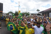 O ex- presidente jair messias bolsonaro, continua internado no hospital rio grande em natal.