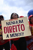 Principales centrales sindicales de Brasil se manifestarán en defensa de los derechos de los trabajadores