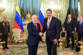 Nicolás Maduro se reúne con Vladimír Putin en Rusia