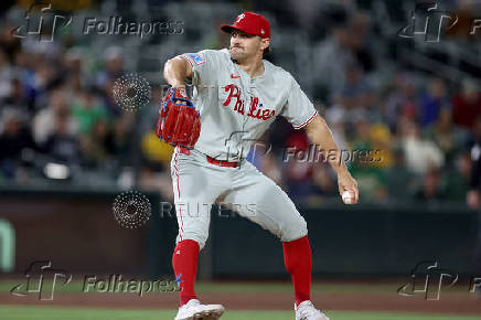 MLB: Philadelphia Phillies at Athletics