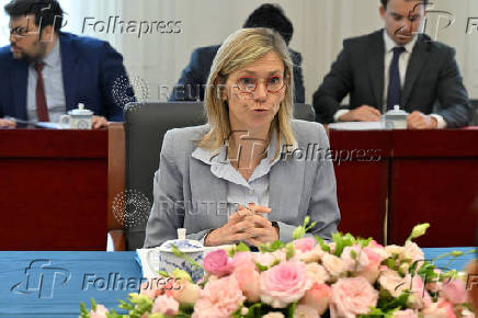 Agnes Pannier-Runacher, French Minister for Ecological Transition, Biodiversity, Forestry, the Sea and Fisheries visits Beijing
