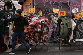 Petticoat Lane Market in London