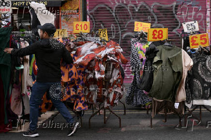 Petticoat Lane Market in London