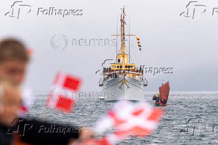 Denmark Royal Couple on an official visit to the Faroe Islands