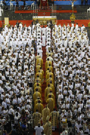 Celebração de Corpus Christi em Belém