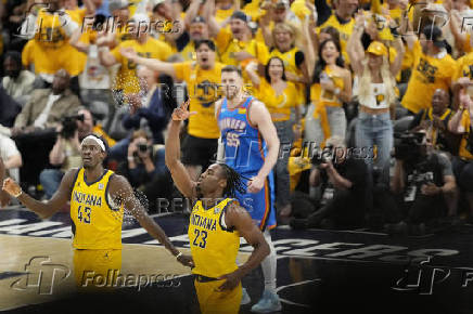 NBA: Finals-Oklahoma City Thunder at Indiana Pacers