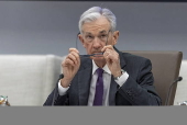 Chairman of the Federal Reserve Jerome Powell leads a Federal Reserve Board open meeting