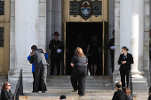 Funeral of slain Minnesota lawmaker Melissa Hortman and her husband Mark, in Minneapolis