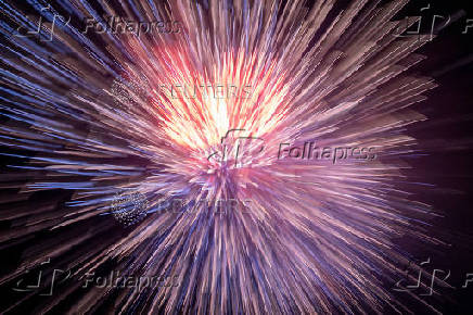 Fireworks explode during a Fourth of July celebration at the White House in Washington