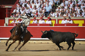 Corrida de rejones Feria del Toro Pamplona