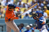 MLB: Houston Astros at Los Angeles Dodgers