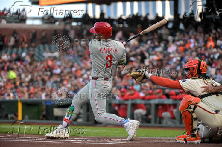 MLB: Philadelphia Phillies at San Francisco Giants