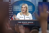 White House Press Secretary Leavitt speaks on Epstein files