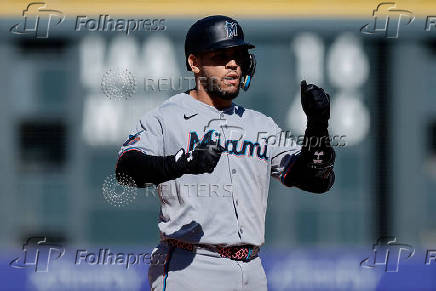 MLB: Miami Marlins at Colorado Rockies