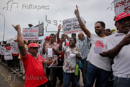 Protest against India-Sri Lanka agreements