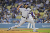 MLB: Colorado Rockies at Los Angeles Dodgers