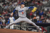 MLB: Los Angeles Dodgers at Atlanta Braves