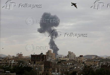 Israeli airstrike on Houthi infrastructure, in Sana'a