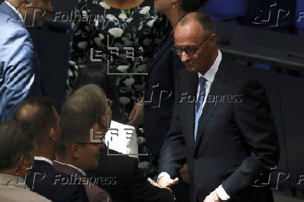 German Chancellor Merz and cabinet members sworn into office at Bundestag