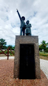Monumento em homenagem aos imigrantes japoneses