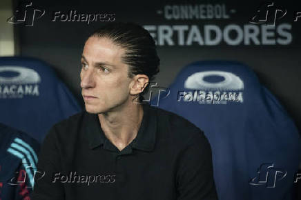 Partida entre Flamengo x LDU (EQU) no Maracanã.