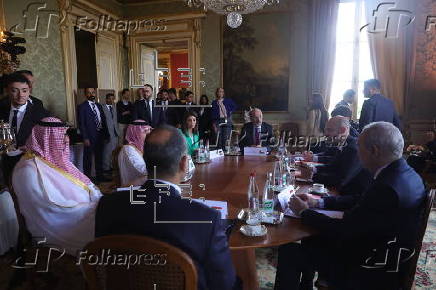 French Foreign Minister Barrot meets counterparts from Egypt, Jordan, and Saudi Arabia