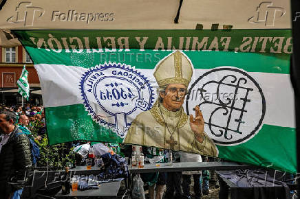 Conference League - Final - Real Betis & Chelsea fans gather in Wroclaw