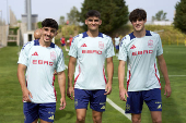 Entrenamiento de la Selección Española de Fútbol para la Final Four de UEFA Nations League 2024/25