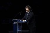 Argentine's President Milei attends the Madrid Economic Forum