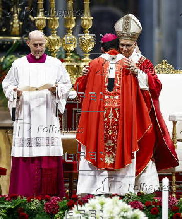 Pope Leo XIV leads Holy Mass on the Solemnity of the Holy Apostles Peter and Paul