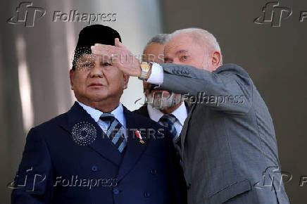 Indonesia's President Prabowo Subianto visits Brazil