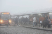 Nevoeiro em Curitiba (PR)