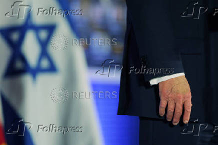 FILE PHOTO: Event commemorating the one-year anniversary of the October 7 Hamas attacks on Israel