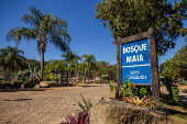 Entrada do Bosque Maia, em Guarulho (SP)
