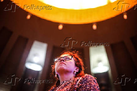 A diretora de ensino da Polícia Federal, Luciana do Amaral Alonso Martins