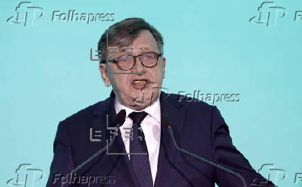 Romania's ruling coalition's presidential candidate Antonescu launches campaign program